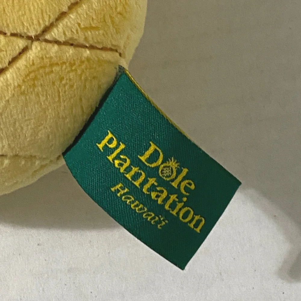 Dole Plantation Hawaii Pineapple Plush Canned Critters Yellow Souvenir Toy 6